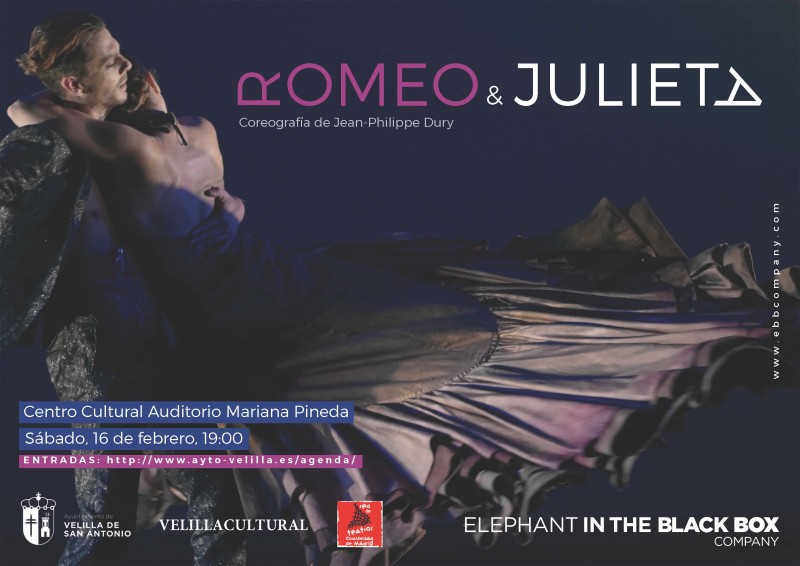 ROMEO Y JULIETA (DANZA.) . Elephant in The Black Box Dance Company
