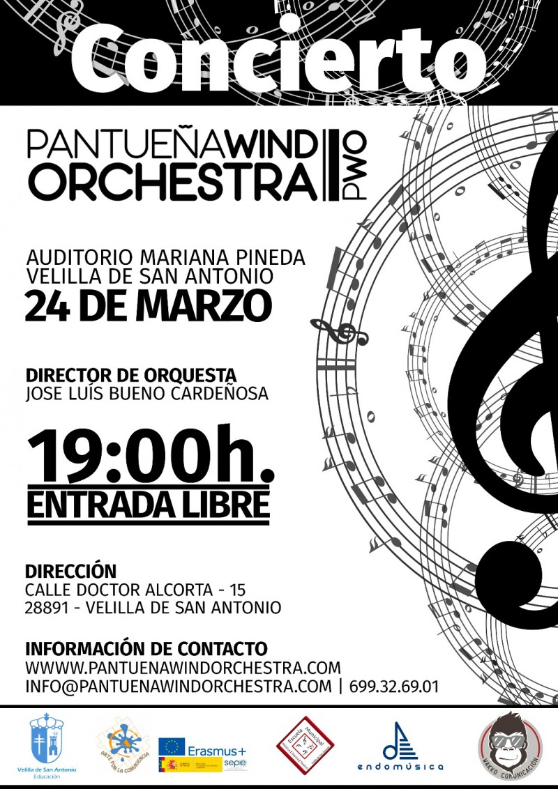 concierto. PANTUEÑA WIND ORCHESTRA